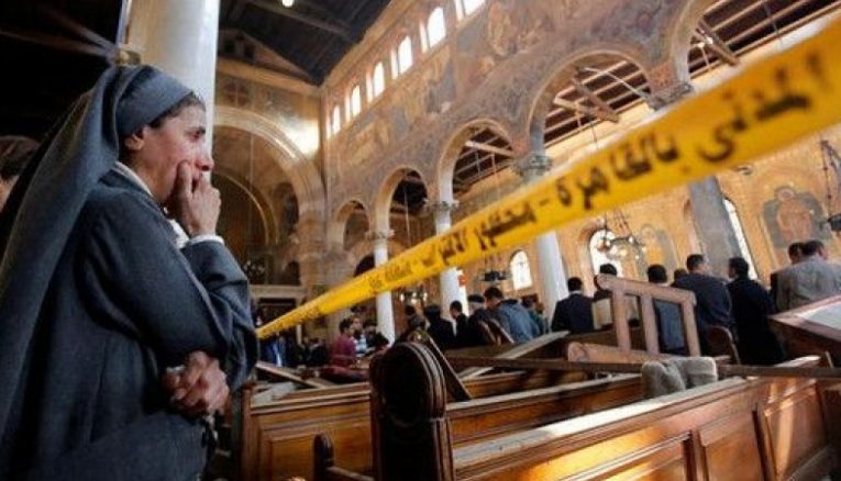 تفجير الكنيسة بمصر